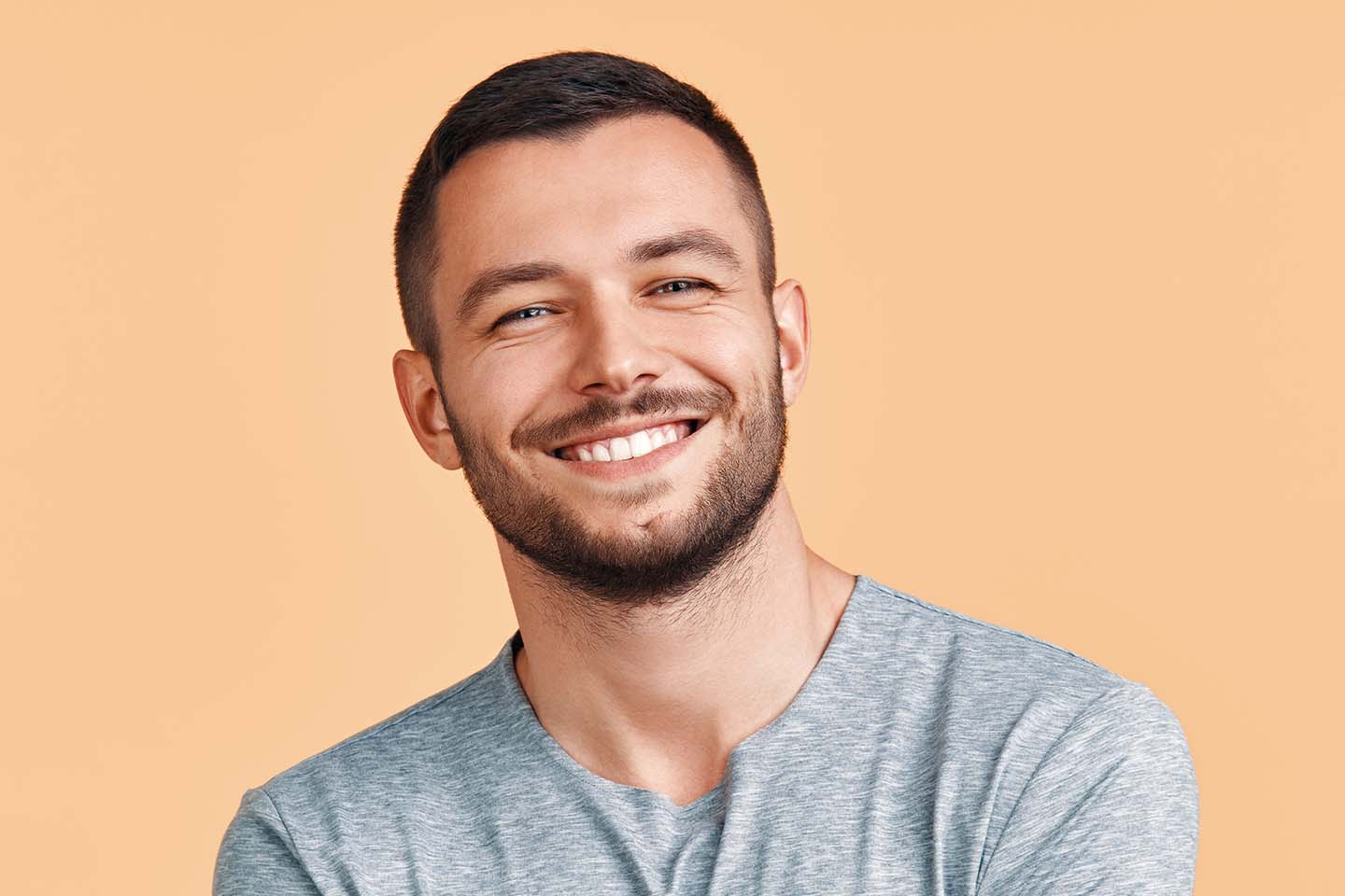 Smiling man