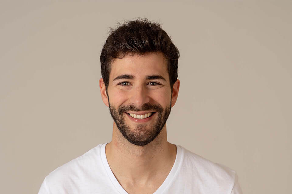 Smiling man