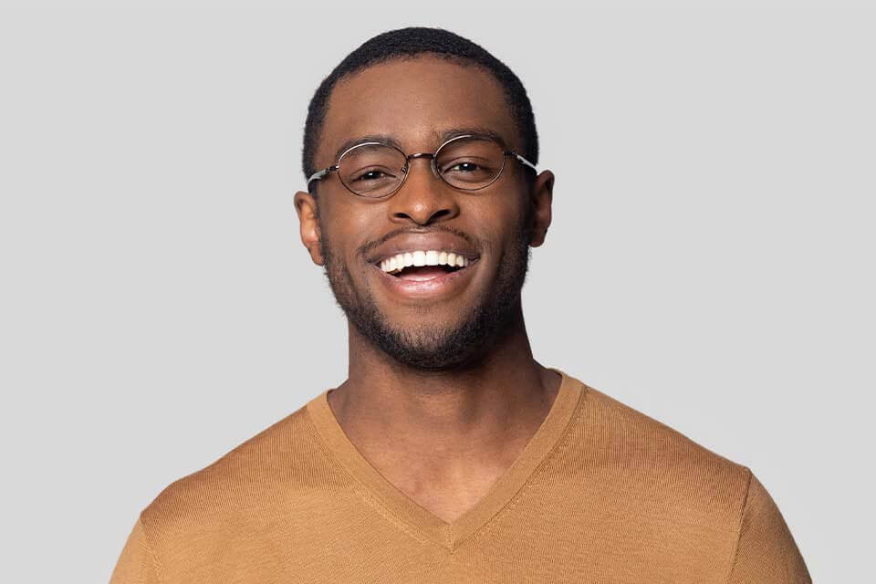 Smiling man