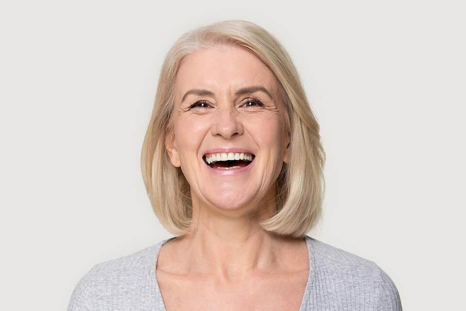 Smiling woman