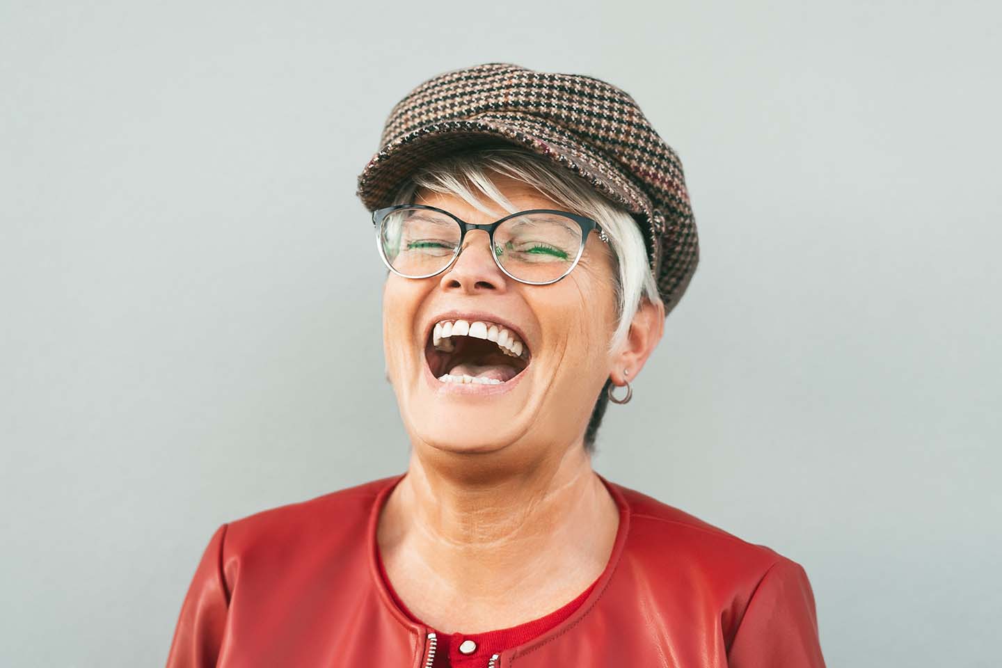 Smiling woman